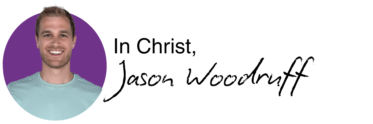 Jason Woodruff headshot and signature